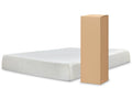 10 Inch Chime Memory Foam White Twin Mattress - Brand New