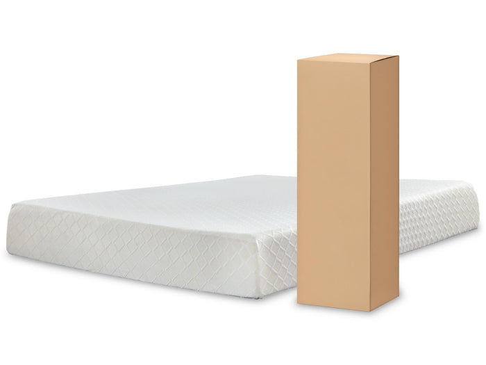 10 Inch Chime Memory Foam White Twin Mattress - Brand New