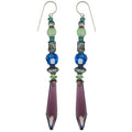 Owen Glass Collection earrings featuring elegant glass design with intricate details and a sleek, modern style.