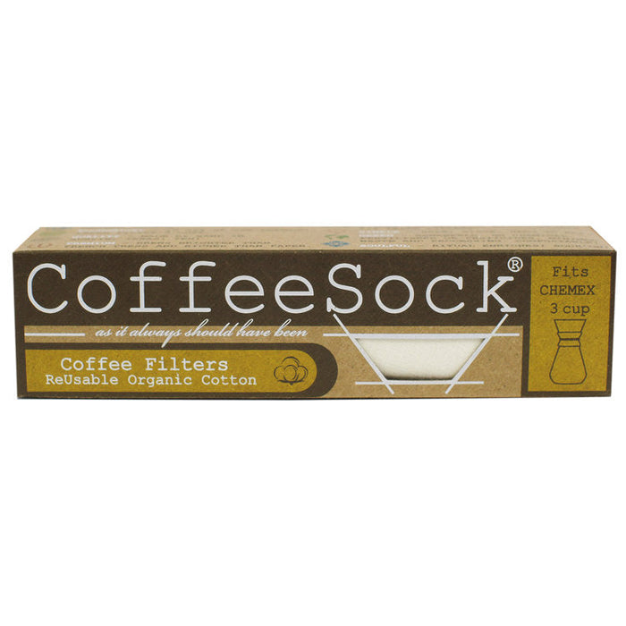 Photo of CoffeeSock Chemex Filter 3-Cup ( ) [ CoffeeSock ] [ Cloth Filters ]
