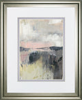 34x40 Blush Horizon I By Jennifer Goldberger - Dark Gray