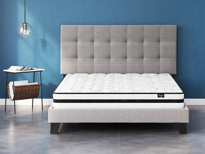 8 Inch Chime Innerspring White Full Mattress - Brand New