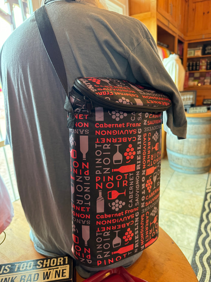 Insulated Two Bottle Wine Bag