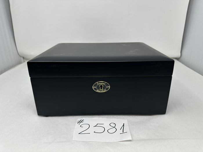 FACTORY FLOOR SALE ITEM #2581 AMBIENTE 65 BLACK MATTE PRIVATE STOCK HUMIDOR
