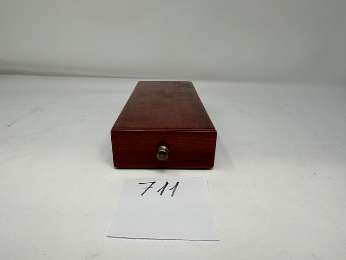 FACTORY FLOOR SALE #711  COCOBOLO ROSEWOOD - RARE MADE FOR ALFRED DUNHILL BY DANIEL MARSHALL IN 1990'S