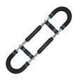 Adjustable Spring Twister Arm Exerciser: Strengthen forearms, triceps & chest. Portable home fitness gear.