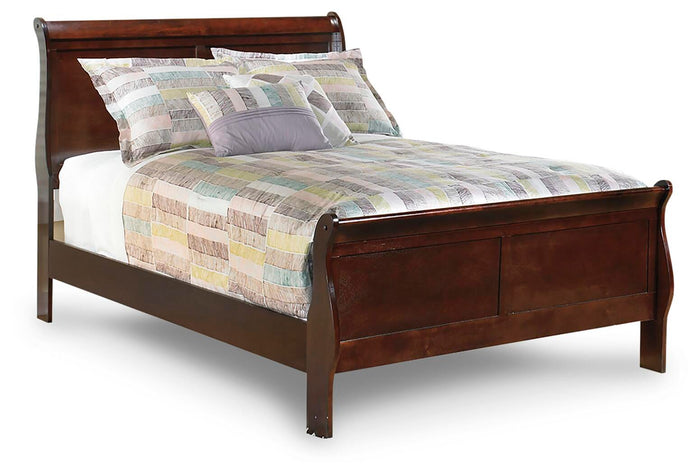 Alisdair Reddish Brown Alisdair Full Sleigh Bed - Brand New
