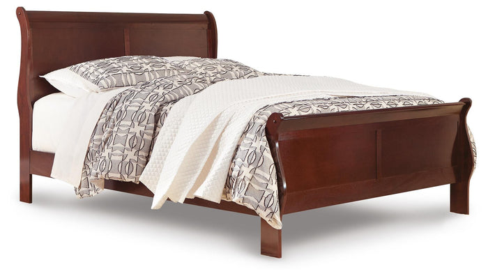 Alisdair Reddish Brown Alisdair Queen Sleigh Bed - Brand New