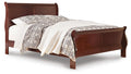 Alisdair Reddish Brown Alisdair Queen Sleigh Bed - Brand New