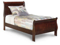 Alisdair Reddish Brown Alisdair Twin Sleigh Bed - Brand New