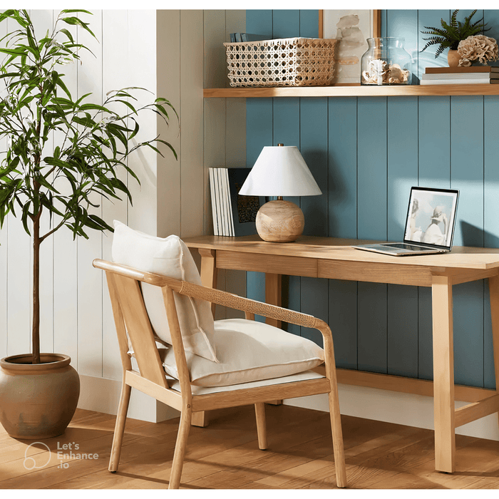 Anaheim Wood Writing Desk with Drawers - Threshold designed with Studio McGee - Brand New