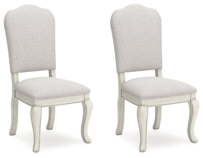 Arlendyne Antique White Dining UPH Side Chair (Priced Per Item, Must Order 2, 4, 6, or 8)