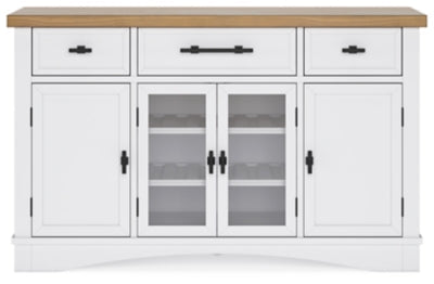 Ashbryn White/Natural Dining Collection