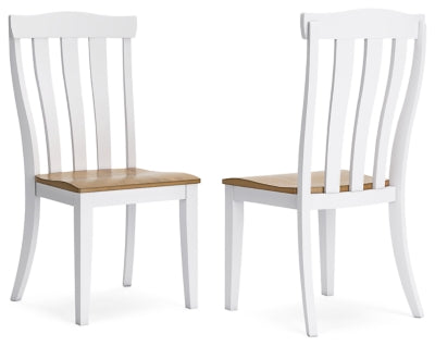 Ashbryn White/Natural Dining Collection