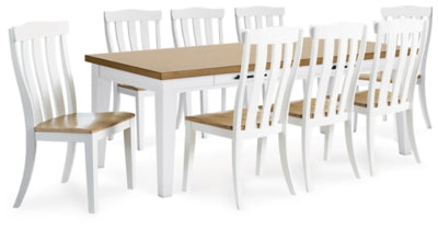 Ashbryn White/Natural Dining Collection