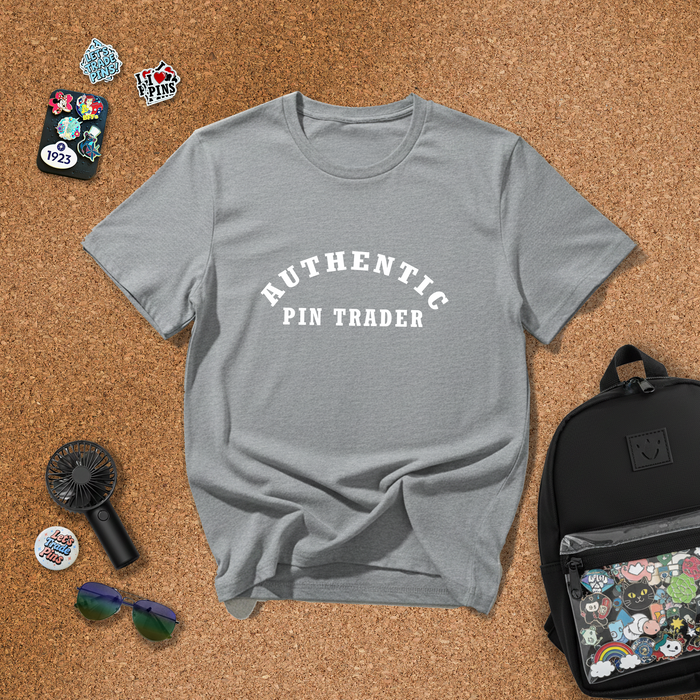 Authentic Pin Trader Collegiate Inspired T-Shirt for Pin Traders