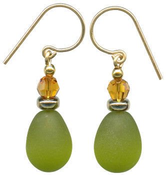Owen Glass Collection Banners 9 earrings with colorful banner design and geometric shapes, stylish jewelry for modern fashion.