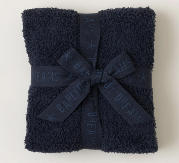 BAREFOOT DREAMS - COZYCHIC STROLLER BLANKET - INDIGO