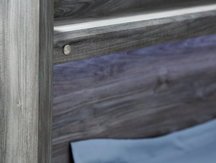 Baystorm Gray Baystorm Twin Panel Bed - Brand New