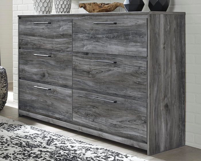 Baystorm Gray Six Drawer Dresser - Brand New