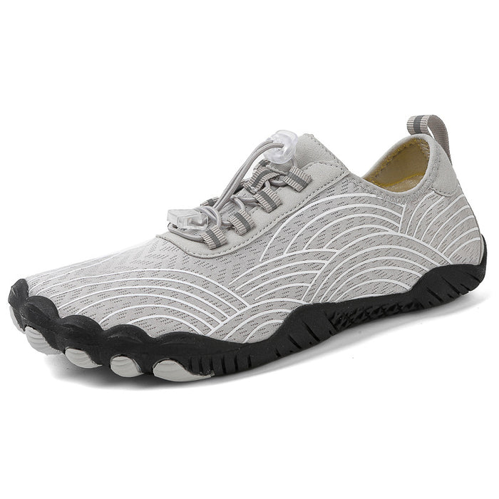 Beach shoes anti slip water shoes amphibious five finger shoes indoor fitness exercise