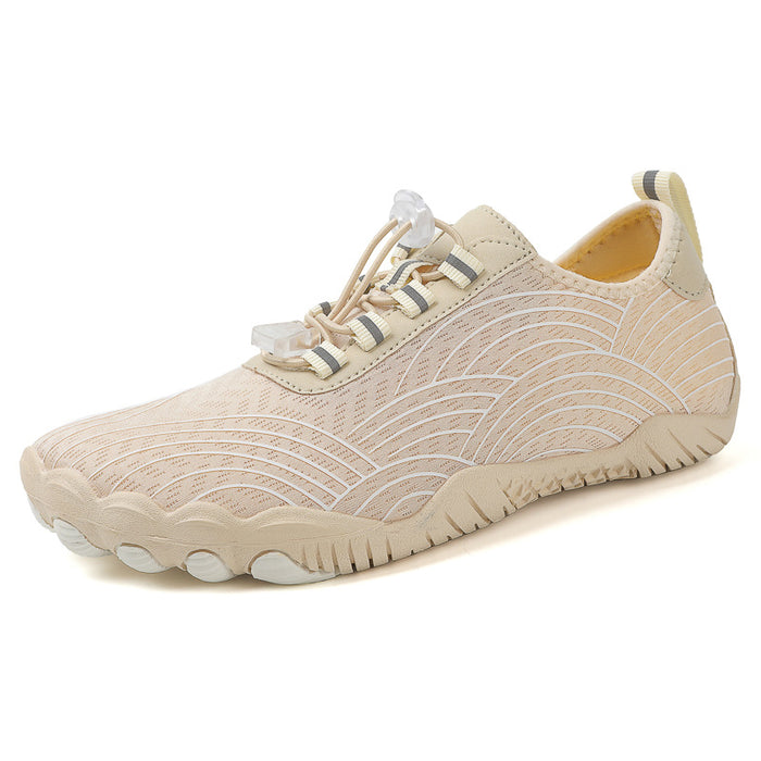 Beach shoes anti slip water shoes amphibious five finger shoes indoor fitness exercise