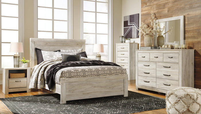 Bellaby Whitewash Bellaby Queen Panel Bed - Brand New