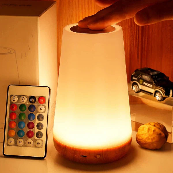 MEELANO Beroligende Og Magisk Natlampe Til Soveværelset Med Touchkontrol For Afslapning Atmosfære Og Rolig Stemning Default
