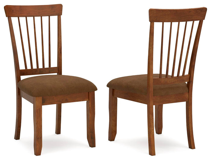 Berringer Rustic Brown Dining UPH Side Chair (Priced Per Item, Must Order 2, 4, 6, or 8) - Brand New