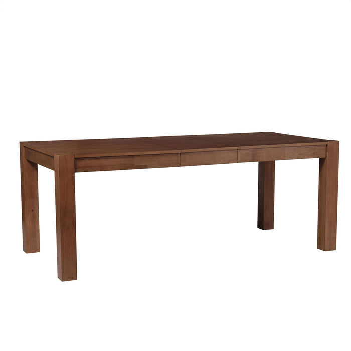 Better Homes & Gardens Bryant Solid Wood Extendable Dining Table, Walnut Finish - Brand New