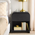 Better Homes & Gardens Juliet Nightstand with USB, Rich Black Finish - Brand New - Open Box