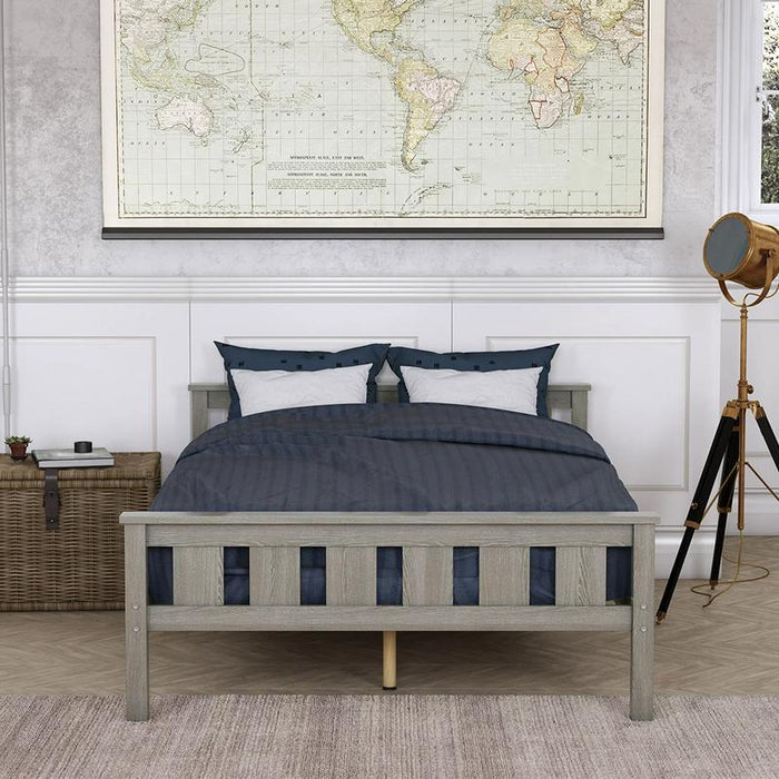 Better Homes & Gardens Kane Full Gray Platform Bed - Brand New