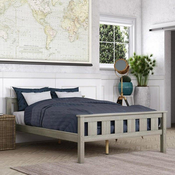 Better Homes & Gardens Kane Full Gray Platform Bed - Brand New