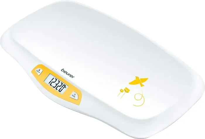 Beurer BY80 Baby Scale - White/Yellow - Brand New - Open Box