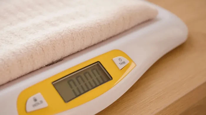 Beurer BY80 Baby Scale - White/Yellow - Brand New - Open Box