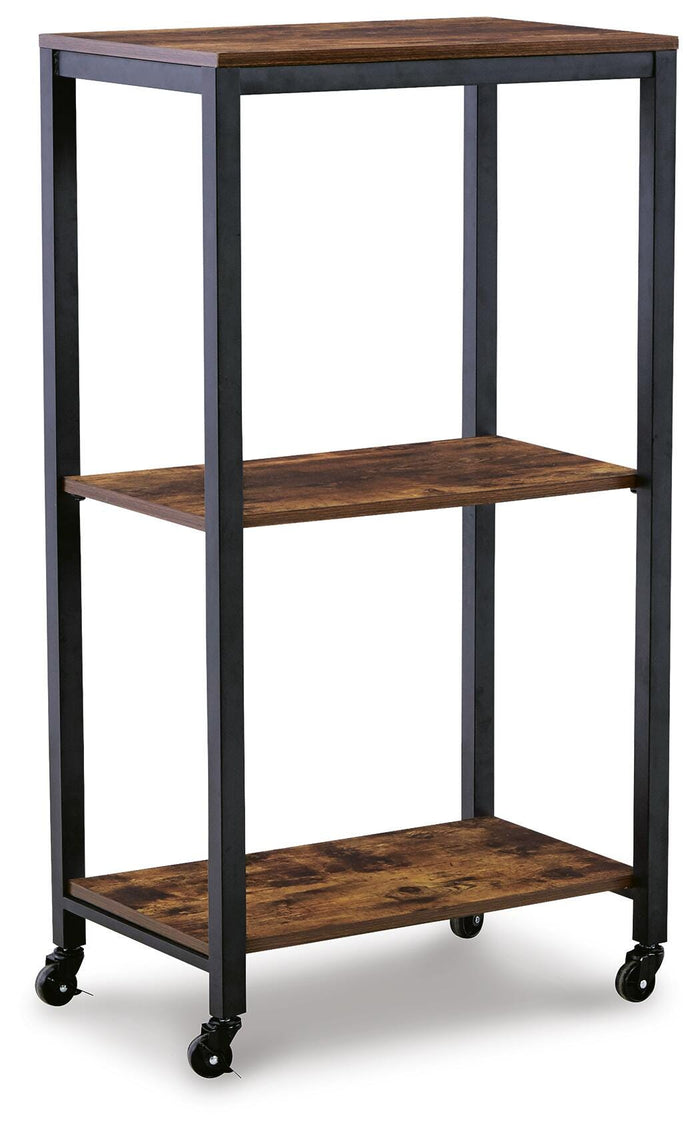 Bevinfield Brown/Black Bar Cart - Brand New