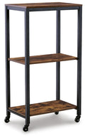 Bevinfield Brown/Black Bar Cart - Brand New