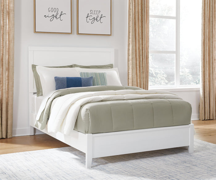 Binterglen White Binterglen Full Panel Bed - Brand New
