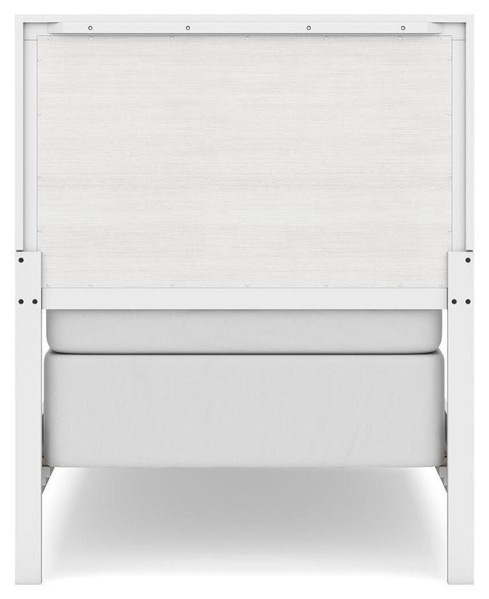 Binterglen White Binterglen Twin Panel Bed - Brand New
