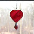 bleeding heart suncatcher