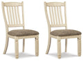Bolanburg Two-tone Dining UPH Side Chair (Priced Per Item, Must Order 2, 4, 6, or 8) - Brand New