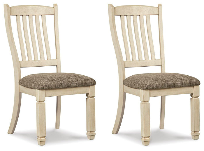 Bolanburg Two-tone Dining UPH Side Chair (Priced Per Item, Must Order 2, 4, 6, or 8) - Brand New