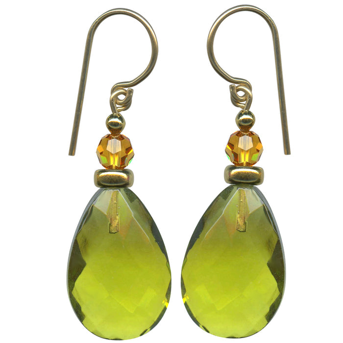 Owen Glass Collection High Street 20 earrings featuring stylish, modern design with metal accents and intricate detailing.