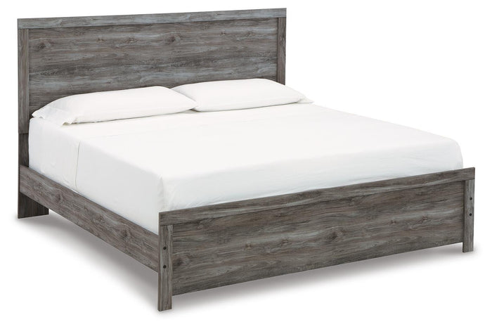 Bronyan Dark Gray Bronyan King Panel Bed - Brand New