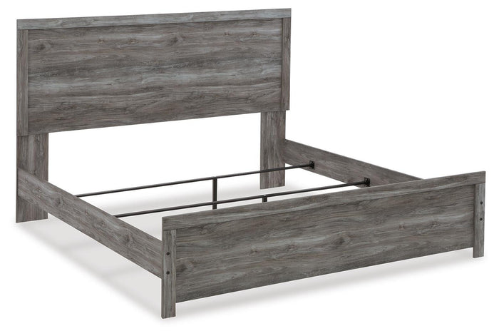 Bronyan Dark Gray Bronyan King Panel Bed - Brand New