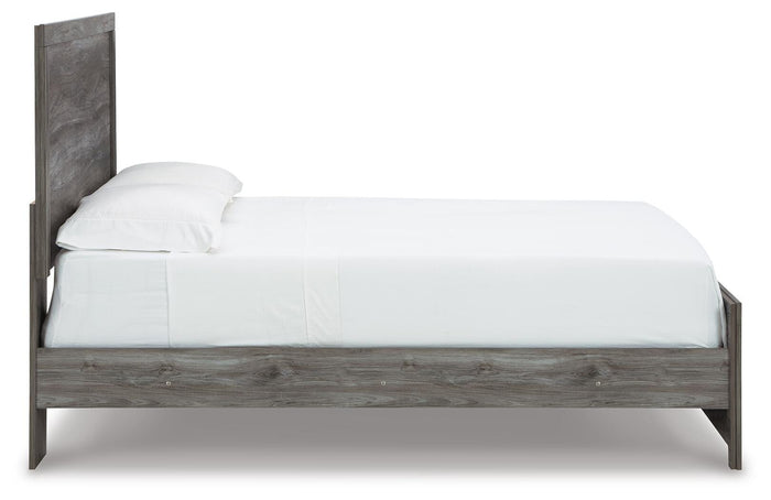Bronyan Dark Gray Bronyan Queen Panel Bed - Brand New