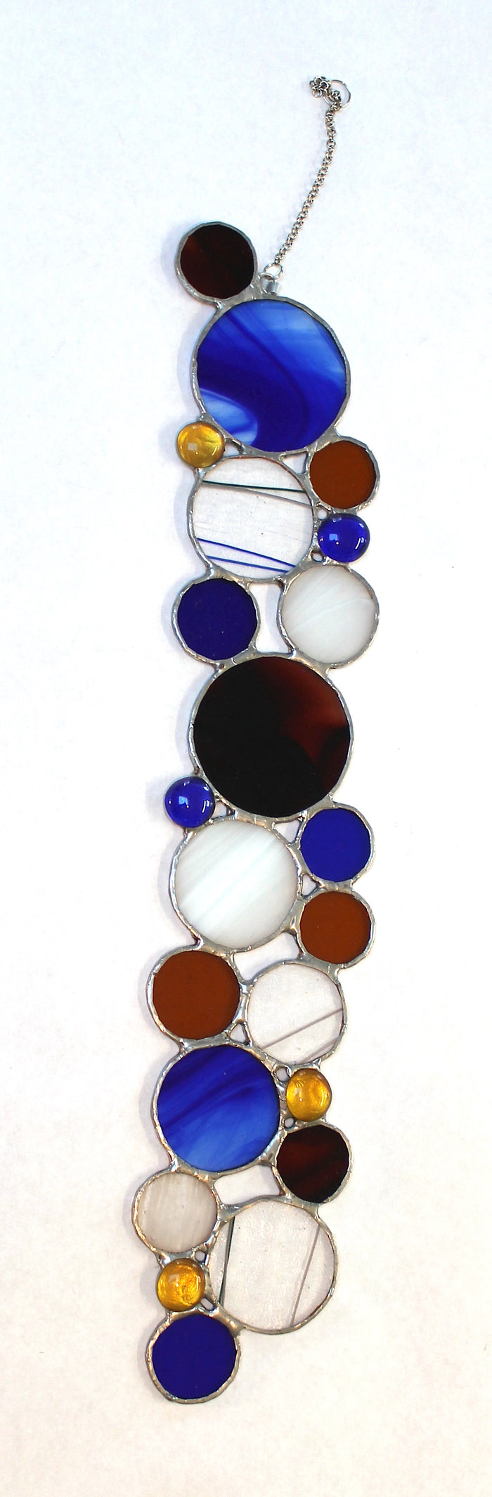 bubble strand suncatcher / wall hanging E: Winter