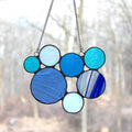 bubbles suncatcher: blue