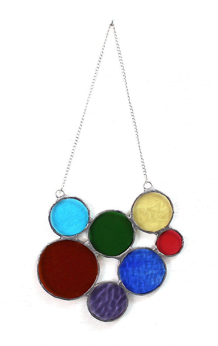 bubbles suncatcher: rainbow