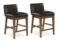Cabalynn Two-tone Brown Upholstered Barstool (Priced Per Item, Must Order 2, 4, 6, or 8) - Brand New